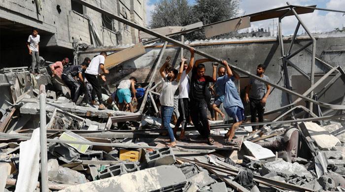 غزہ پر اسرائیل کی بمباری سے  مزید 50  فلسطینی شہید