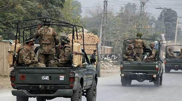  خضدار: فورسز کا فتنہ الہندوستان کیخلاف آپریشن، 7 دہشتگرد ہلاک 
