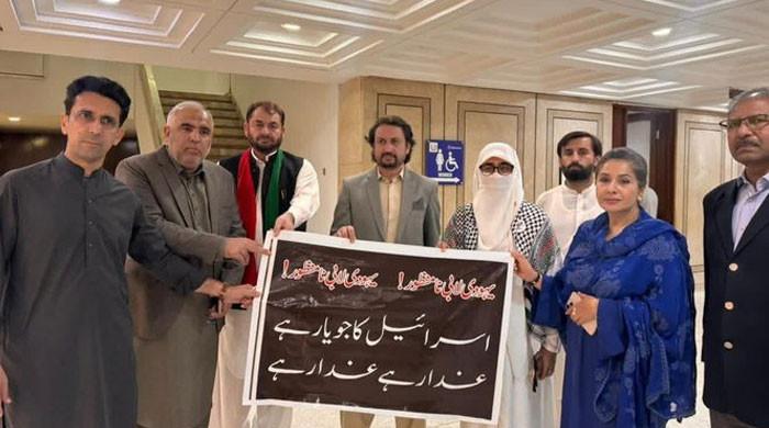 مشتاق احمدکی رہائی کیلئے ہر فورم  پر آواز  اٹھائینگے، پی ٹی آئی کی سابق سینیٹر کی اہلیہ کو یقین دہانی
