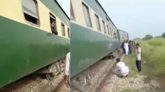 شکارپور: ریلوے ٹریک پر دھماکے سے جعفر ایکسپریس کی بوگیاں پٹری سے اتر گئیں، 4 مسافر زخمی
