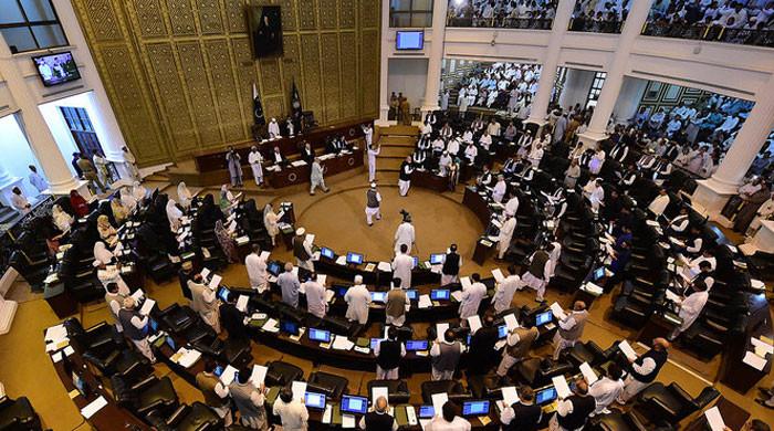 نئے وزیراعلیٰ کے انتخاب کیلئے خیبر پختونخوا اسمبلی کا اجلاس شروع 
