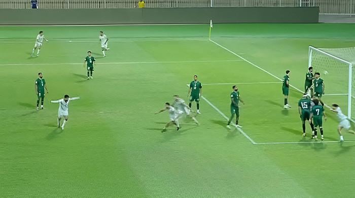 ایشین کپ کوالیفائرز : پاکستان اور افغانستان کے درمیان میچ 1-1 گول سے برابر 