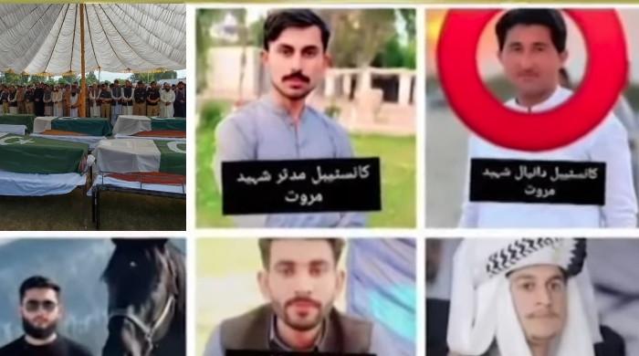 ڈی آئی خان حملہ: شہید ہونیوالے 5 پولیس اہلکاروں کی کچھ عرصے بعد شادیاں تھیں