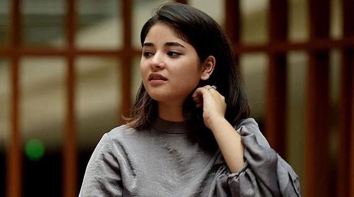 فلم ’دنگل‘ میں عامر خان کے ساتھ آنیوالی زائرہ وسیم نے اچانک نکاح کرلیا، تصاویر بھی جاری