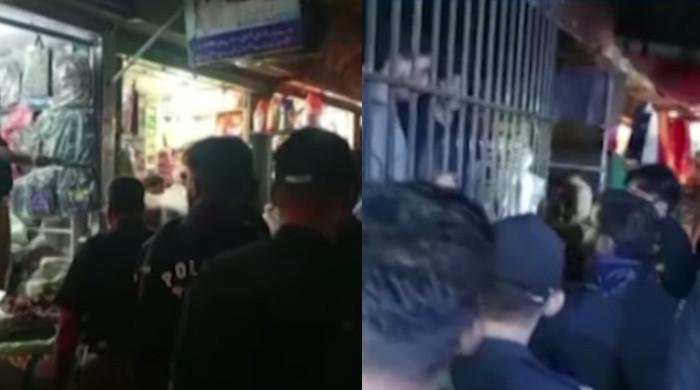 کراچی: پولیس کا غیر قانونی افغان باشندوں کیخلاف آپریشن، 45 افراد گرفتار