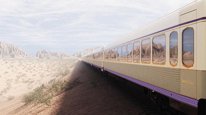 سعودی عرب کی پہلی 5 اسٹار لگژری ٹرین جو ایک متحرک ماسٹر پیس ہے