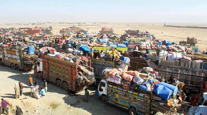 چمن بارڈر سے ایک روز میں 10 ہزار700 افغان مہاجرین کو افغانستان واپس بھیج دیا گیا