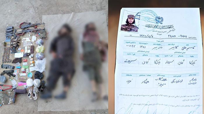 سکیورٹی فورسز کی خیبر پختونخوا میں کارروائیاں، افغان پولیس کے اہلکار سمیت 3 خوارج ہلاک