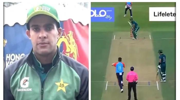 سپر سکسز میں عباس آفریدی کے ایک اوور میں 6 چھکے، ویڈیو وائرل