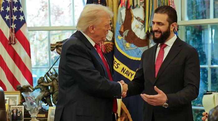 احمد الشرع کی ٹرمپ سے ملاقات، امریکا نے شام پر عائد پابندیاں عارضی طور پر ختم کردیں
