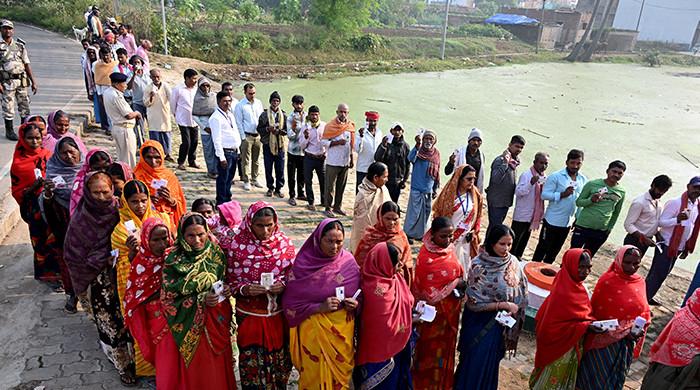 بھارتی ریاست بہار میں اسمبلی انتخابات کا دوسرا اور آخری مرحلہ مکمل