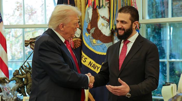 ’آپ کی بیگمات کتنی ہیں‘؟ ٹرمپ کا شامی صدر احمد الشرع سے سوال