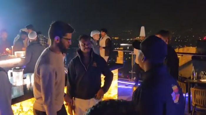 شاہین آفریدی کی جانب سے سری لنکا اور زمبابوےکی ٹیموں کے اعزاز میں عشائیہ