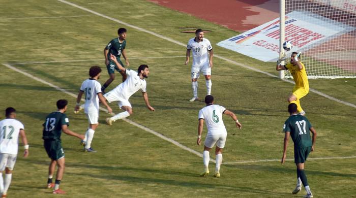 اے ایف سی ایشین کپ فٹبال کوالیفائنگ راؤنڈ میں شام نے پاکستان کو  0-5 شکست دیدی