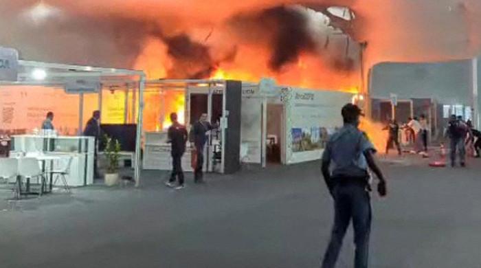 برازیل میں کوپ 30 کانفرنس کے پویلین میں آگ لگ گئی