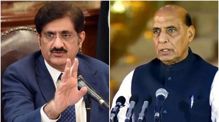 'دن میں خواب دیکھنا چھوڑ دیں'، وزیراعلیٰ سندھ کا سندھ سے متعلق بھارتی وزیر دفاع  کے بیان پر سخت ردعمل