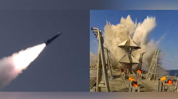 پاک بحریہ کا  اینٹی شپ بیلسٹک میزائل کا کامیاب تجربہ