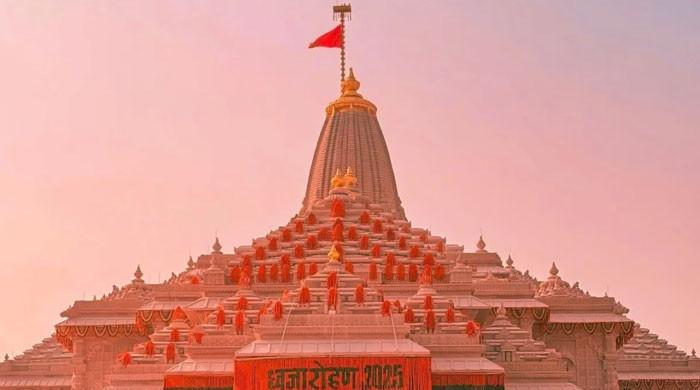 پاکستان کا بابری مسجدکی جگہ  بنائےگئے رام مندر پر جھنڈا لہرانے پرگہری تشویش کا اظہار 