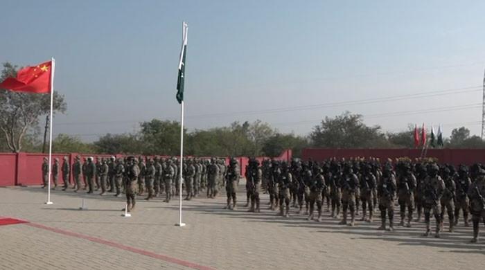 پاک آرمی اور چین کی پیپلز لبریشن آرمی کی مشترکہ فوجی مشقیں