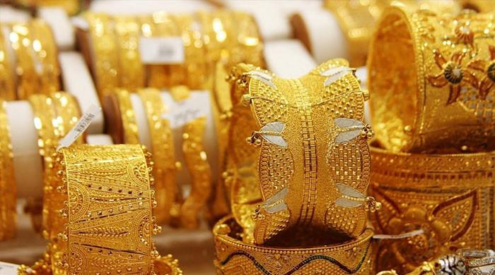 سونے کی قیمت میں مسلسل کمی، فی تولہ سونا کتنے کا ہوگیا؟
