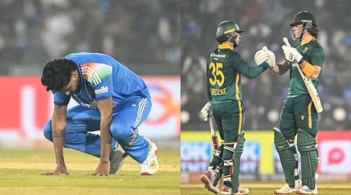 جنوبی افریقا کی شاندار بیٹنگ: بھارتی بولرز اپنے گھر میں 359 رنز کا دفاع نہ کر سکے