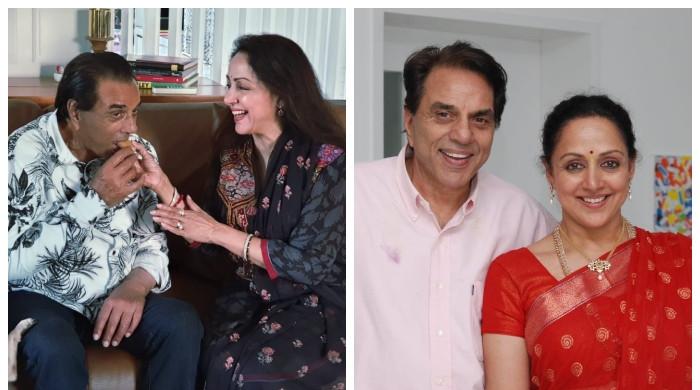 دھرمیندر کی موت کے بعد پہلی سالگرہ، ہیما مالنی کی جذباتی ٹوئٹ وائرل