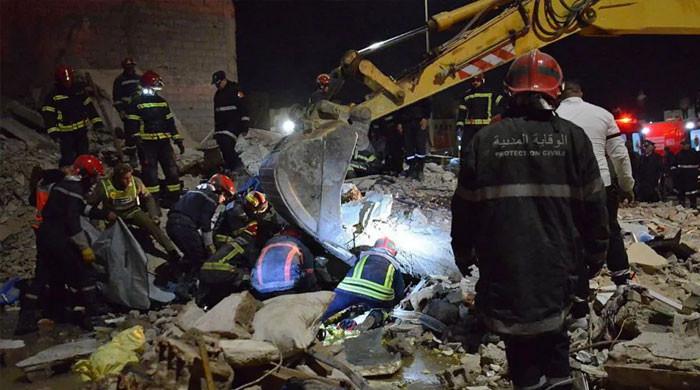 مراکش میں 2 عمارتیں گرنے سے جاں بحق افراد کی تعداد 22 ہوگئی
