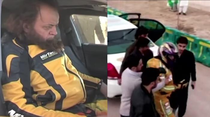 پاکستان کے مایہ ناز اسٹنٹ مین سلطان گولڈن نے دو نئے عالمی ریکارڈ اپنے نام کرلیے