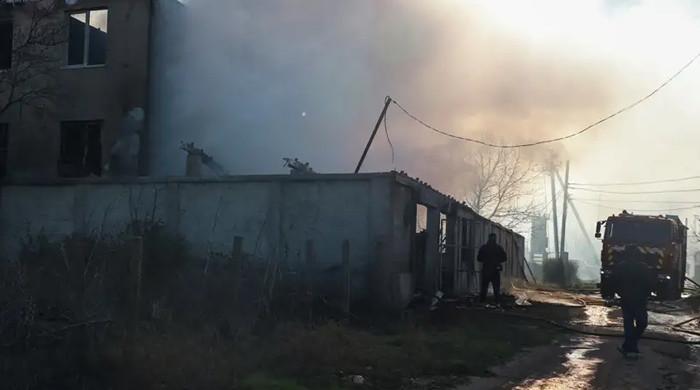 روس کا یوکرین پر ہائپر سونک میزائل سے حملہ، شہری تنصیات کو نقصان، 10لاکھ سے زائد گھر بجلی سے محروم 