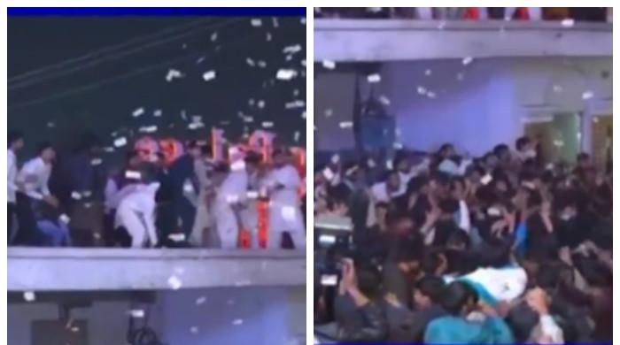 ویڈیو: گوجرانوالہ میں دولہا کے دوستوں نے شادی پر نوٹوں کی بارش کردی