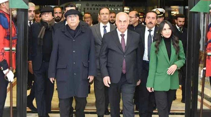 صدر آصف علی زرداری 4 روزہ دورے پر عراق پہنچ گئے