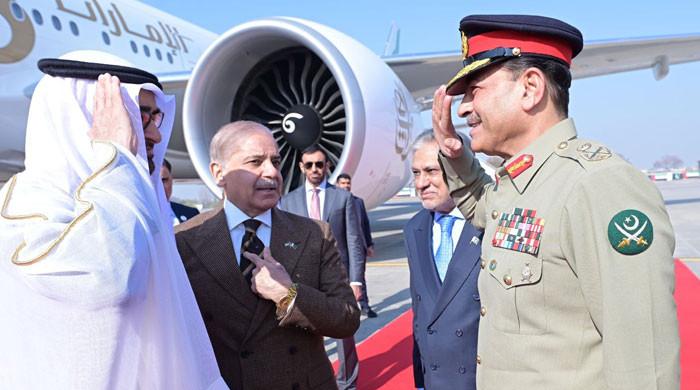 فیلڈ مارشل کے سیلوٹ پر اماراتی صدر نے گرمجوشی سے جوابی سیلوٹ کیا