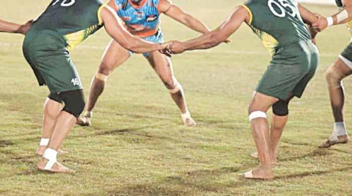  پاکستان کبڈی کے 4 کھلاڑیوں پر 4 سال کی پابندی عائد 