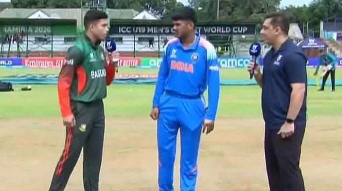 بھارت نے آئی سی سی ایونٹ کو بھی داغدار کردیا، انڈر19 ورلڈکپ میں بھارتی کپتان نے بنگلادیشی کپتان سے ہاتھ نہ ملایا
