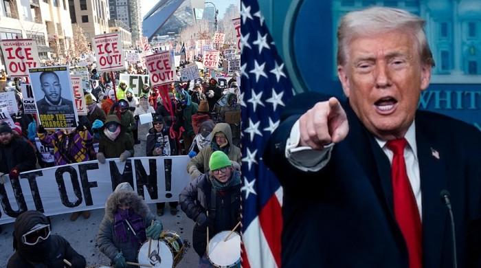 ٹرمپ کا منی سوٹا کے میئر اور گورنر  پر لوگوں کو بغاوت پر بھڑکانے کا الزام 