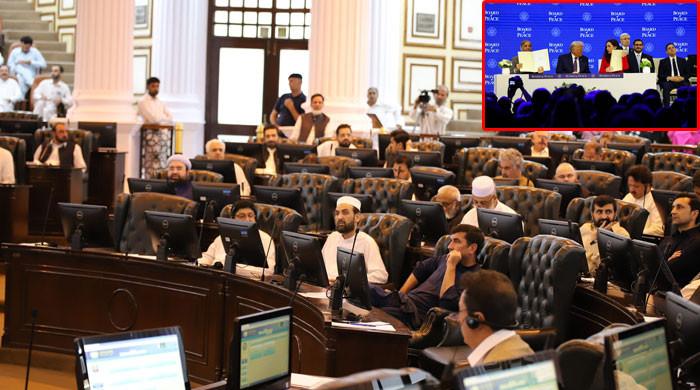 خیبرپختونخوا اسمبلی میں پاکستان کے بورڈ آف پیس میں شمولیت کیخلاف قرارداد منظور