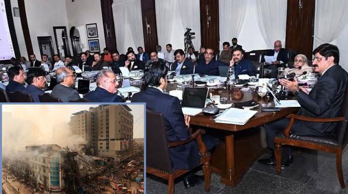 سانحہ گل پلازہ: سندھ کابینہ نے شہدا کے اہلخانہ کو ایک کروڑ روپے فی کس دینے کی منظوری دیدی