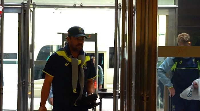 پاکستان کیخلاف سیریز کیلئے آسٹریلوی کرکٹ ٹیم لاہور پہنچ گئی