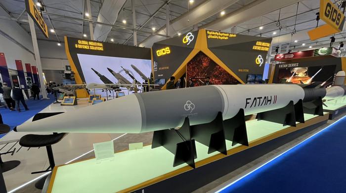 ریاض میں عالمی دفاعی نمائش کا آغاز، بھارت کو ناکوں چنے چبوانے والے  پاکستان کے فتح 2 سمیت دیگر میزائل بھی موجود