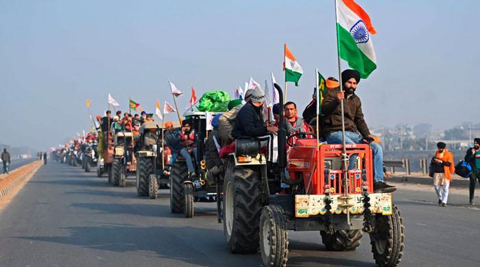 بھارت امریکا تجارتی معاہدےکیخلاف بھارتی کسانوں کا ملک گیر احتجاج کا اعلان