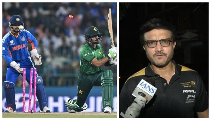 پاکستان انڈیا اب بڑا میچ نہیں رہا، یہ وہ پاکستان نہیں جو میانداد، وسیم اکرم کے وقت ہوتا تھا: گنگولی