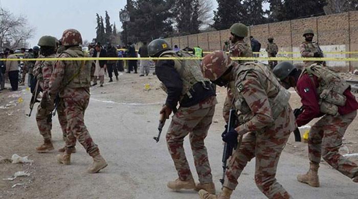 بنوں میں پاک فوج کی گاڑی  پر خودکش حملےکے تانے بانے افغانستان  سے جاملے