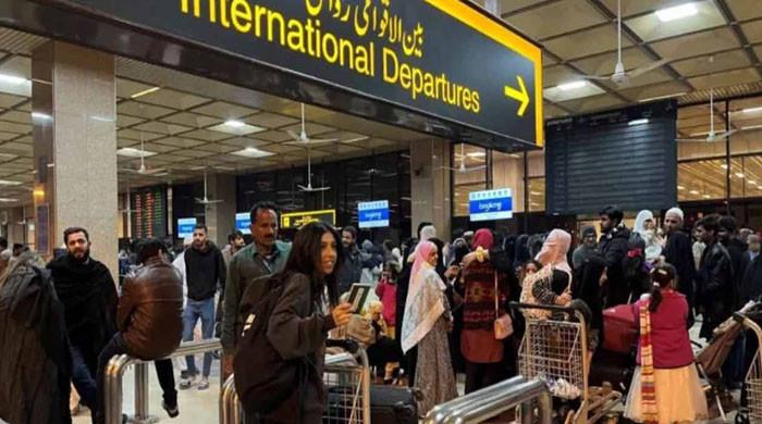 خطےکی کشیدہ صورت حال: پاکستان سے مشرق وسطیٰ کی آج بھی 155 پروازیں منسوخ 