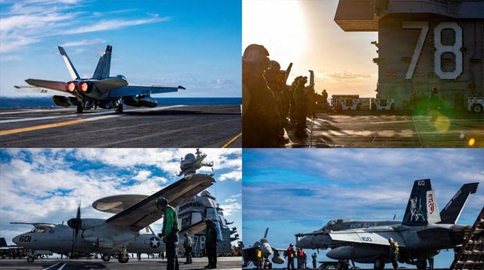 امریکا کے ایران میں تقریباً 2 ہزار اہداف پر حملے، 17 بحری جہازوں کو  تباہ کرنے کا دعویٰ 