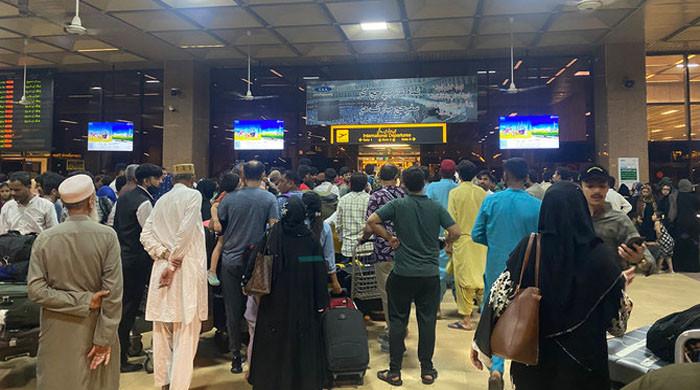 جنگ کا 8 واں روز، پاکستان سے مشرق وسطیٰ کی آج بھی97 پروازیں منسوخ 