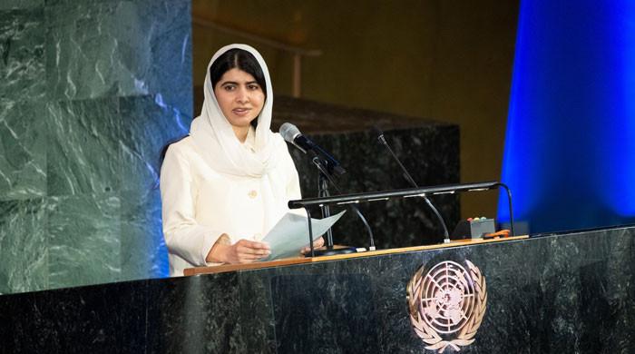 ایران، غزہ اور افغانستان کی صورتحال پر انتہائی دل گرفتہ ہوں، ملالہ کا اقوام  متحدہ میں خطاب