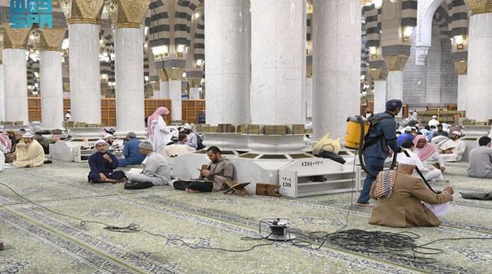 حرمین شریفین میں 15ہزار سے زائد رجسٹرڈ افراد اعتکاف میں بیٹھ گئے