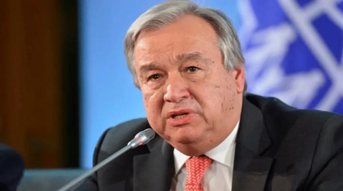 انتونیو گوتریس کا امریکا اور اسرائیل سے ایران جنگ فوری روکنے کا مطالبہ