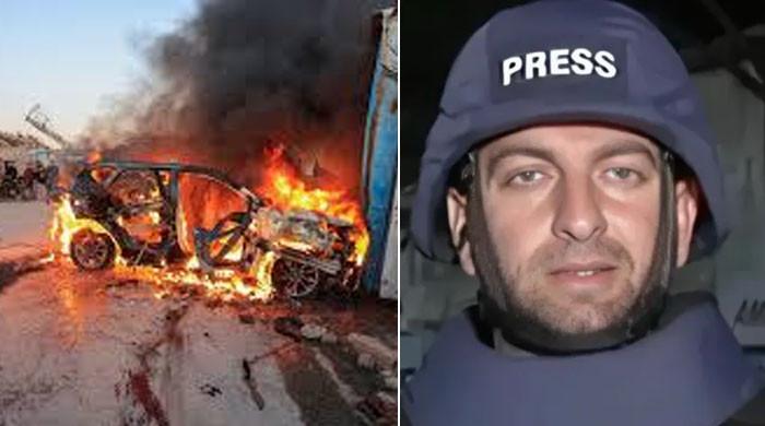 اسرائیل کا غزہ پر ڈرون حملہ، عرب ٹی وی کا صحافی شہید