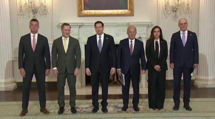 امریکی وزیر خارجہ کی صدارت میں اسرائیل لبنان مذاکرات شروع ہوگئے